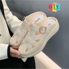 Sepatu Wedges Wanita Empuk Premium Ringan – Nyaman Dipakai Seharian!
