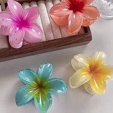 Jepit Rambut Motif Bunga Kamboja 8CM – Cella