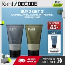 Paket Cuci Muka KAHF 2IN1 – Perawatan Wajah Anti Jerawat dan Cerah