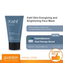 Kahf Sabun Pembersih Wajah Energizing & Brightening 100Ml – Cuci Muka Pria untuk Kulit Cerah