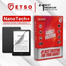 GETSO Hydrogel Bio-Genesis untuk Amazon Kindle Paperwhite 11 – Pelindung Layar Super Fleksibel dan Ramah Lingkungan
