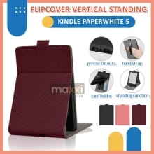 Casing Premium Flip Smart untuk Amazon Kindle Paperwhite 5 11th Gen 2021 Minimalis