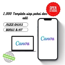 Kumpulan 1000+ Template Canva Siap Edit dengan Harga Terjangkau