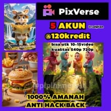 PIXVERSE AI – 5 AKUN TRIAL Privasi untuk Video Emosional dengan AI