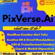 Paket Premi PixVerse Ai 1200 Kredit