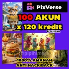 Diskon Spesial! 100 Akun Pixverse + 120 Kredit Rencana Coba, Buat Video AI dengan Mudah!