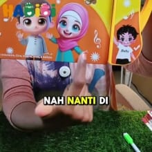 Habibi E-Book Anak Muslim 3+ | 4 Bahasa, Seru Belajar Membaca, Mendengar, Menulis