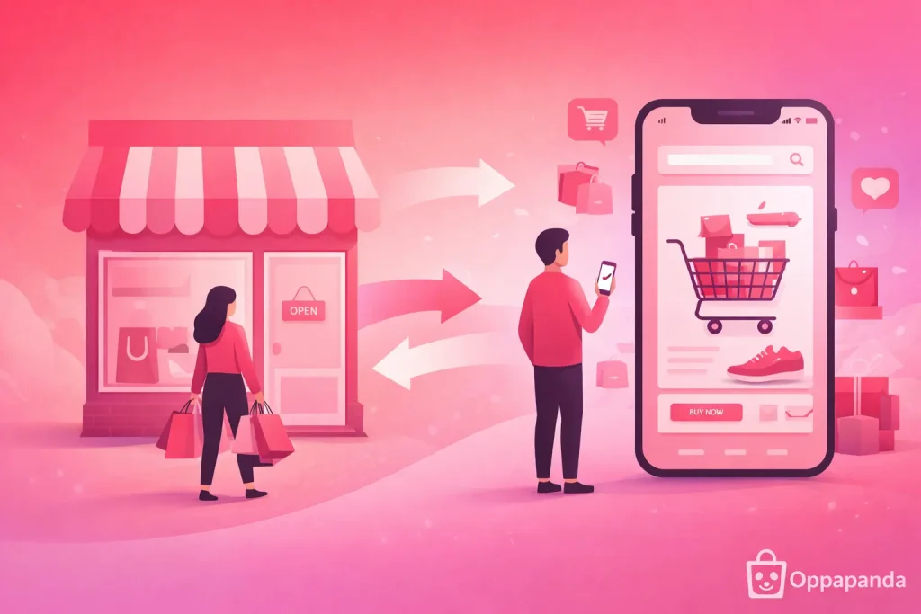 Perubahan Gaya Hidup di Era Digital dari Toko Fisik ke Dunia Online