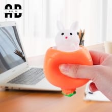 Mainan Squishy Wortel Kelinci – Anti Stres dan Tehina Murah