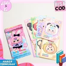 Kartu Foil Baby Three – Paket 7 Kartu Imut dan Unik