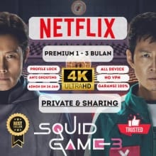 Langganan PREMIUM NETFLIXXX 1 Bulan 4K UHD