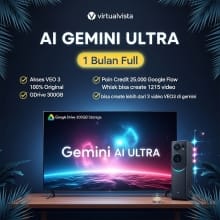 Gemini AI ULTRA PRO PREMIUM 2.5 + Veo 3 – Berlangganan 1 Bulan – GDrive 300GB – Garansi Penuh