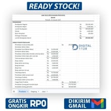 17+ TEMPLATE KEUANGAN USAHA KOMPLIT – Bonus Alat Pencatatan Stok