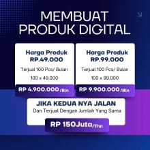 E-Course Produktif: Ciptakan Pendapatan Pasif dari Ide Kreatif