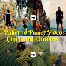 Paket 70 Preset Video Cinematic untuk Aplikasi VN