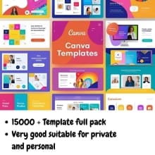 Paket 10.000+ Template Canva Terbaik 2025 Ringkas
