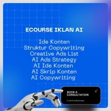 Kursus Praktis Iklan AI – Cara Cerdas Buat Iklan Menarik dengan Teknologi AI Plus Tool Premium Nubdigital