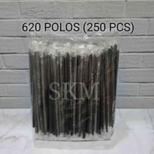 Sedotan Plastik Hitam 250 PCS – Higienis dan Steril