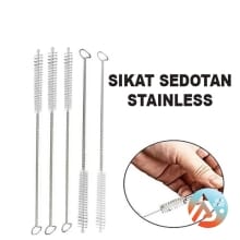Sikat Sedotan Stainless Steel APEN – Pembersih Praktis Berukuran Panjang