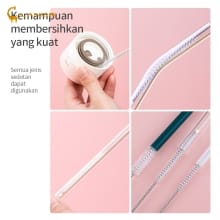 Sikat Stainless Pembersih Sedotan – Praktis dan Multifungsi
