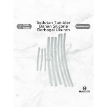 Sedotan Silikon Cadangan HAIDER untuk Tumbler Berbagai Ukuran