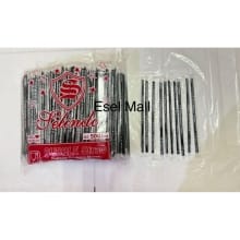 Sedotan Hitam Steril 6mm x 20cm – 500pcs