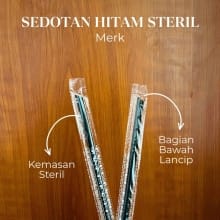 Sedotan Steril Oripack 6.20 6mm – 500 pcs, Halal dan Higienis untuk Beragam Minuman