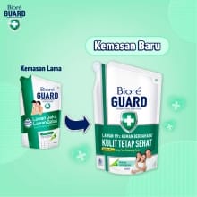Biore Guard Sabun Mandi Cair Refreshed Lemongrass 800ml Triplepack