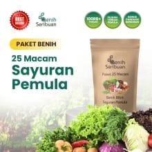 Paket Benih Sayur Seribuan – Lengkap 25 Varian untuk Pemula