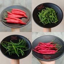 Cabai Keriting Merah & Hijau Segar