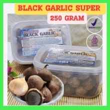 BAWANG PUTIH HITAM LANANG 250 GR – BLACK GARLIC