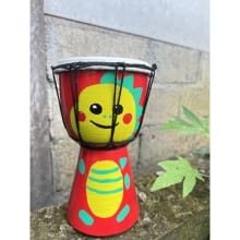 Kendang Jimbe Ketipung Anak Motif Unik – Gendang Mainan Berkualitas Tinggi 20cm