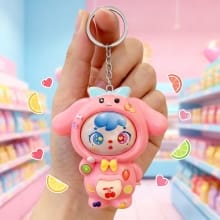 Gantungan Kunci Kawaii: Wajah Ceria yang Bisa Berubah – Souvenir Unik untuk Kolektor