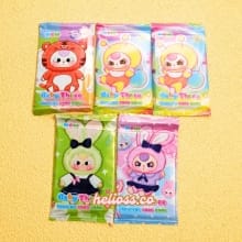 Kartu Foil Baby Three – Karakter Lucu 7pcs