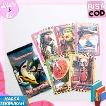 Kartu Foil Trading Card Tung Tung Brainrot Anomali (5 Pcs)