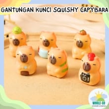 Gantungan Kunci Squishy Kapibara Lucu dan Imut