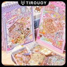 Buku Stiker 3D Lucu – 35 Halaman Kreatif ala Korea