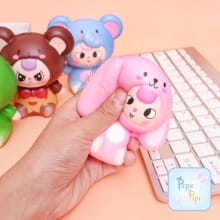 Boneka Squishy Baby Kostum Tiga – Lucu dan Unik