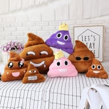 Boneka Bantal Emoji Poop – Lucu dan Lembut untuk Sofa