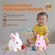 Boneka Kelinci Elektrik Cerdas untuk Anak