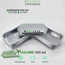 Cangkir Alumunium Foil BX4381 untuk Macaroni Schotel, Pastel, dan Lasagna