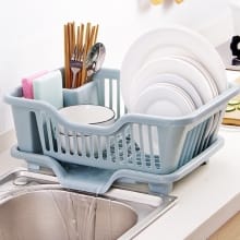 Rak Piring & Sendok Plastik Anti Pecah – Bahan Tebal & Modern