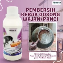 Bherse Cooklin – Cairan Pembersih Kerak Panci dan Wajan | Pembersih Serbaguna yang Ampuh untuk Dapur | 250 ml