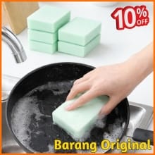Spons Cuci Serbaguna Inoac 10×7 cm – RIKY FOAM, Lembut & Anti Gores