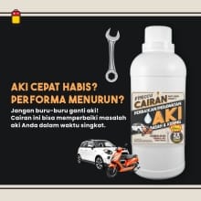 FitEccu Cairan Perawatan Aki – Solusi Praktis Tanpa Teknis