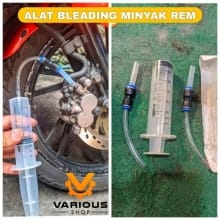Suntikan Bleeding Minyak Rem Motor dan Mobil 50ml – Alat Sedot Angin Rem