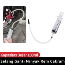 Suntikan Spuit 100ml + Selang Kuras Minyak Rem – Solusi Mudah!