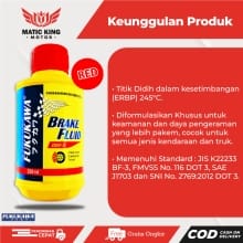 Minyak Rem Berkualitas Fukukawa 300ml – Dot 3 Merah