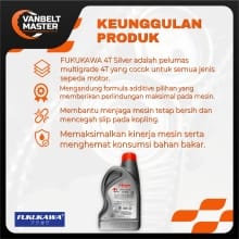 Oli Mesin Fukukawa 4T Silver 20W-50 API SJ/JASO MA 800ml