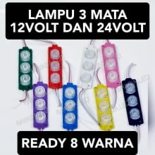 Lampu Mobil 3 Mata – Beragam Warna